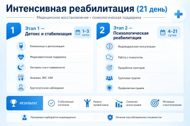 Реабилитация за 21 день в Ковдоре